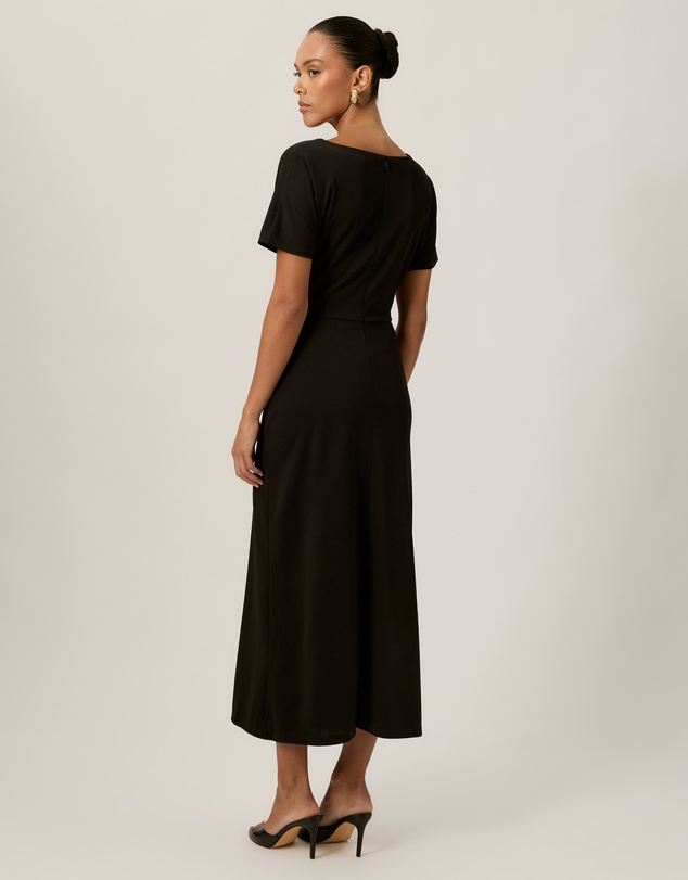 Tussah - Cindy Crepe Tuck Midi Dress