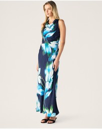 MOS The Label - Bloom Halter Neck Dress