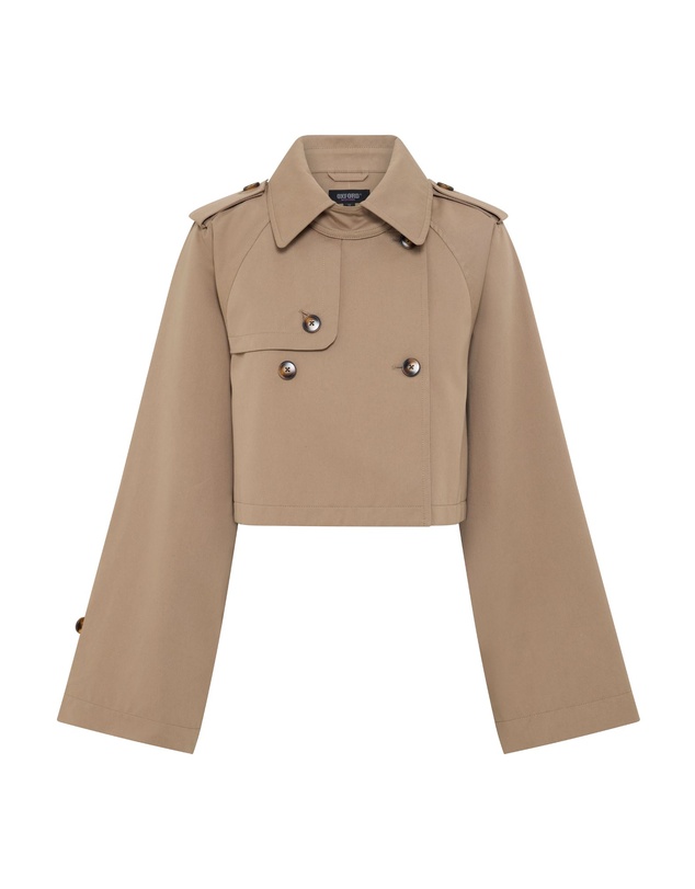 Oxford - Annalise Crop Trench Jacket