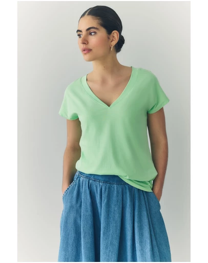 NEXT - V-Neck Cap Sleeve T-Shirt