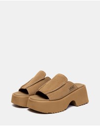EVERAU - Australian Shepherd Ugg Haive Cow Suede Upper Loafer Oxfords Flats