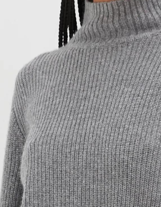 Style Addict - Chunky Knit - Heather Grey