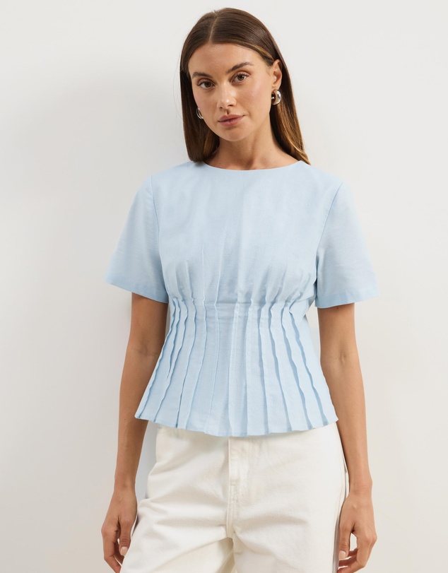 Atmos&Here - Maya Pin Tuck Top