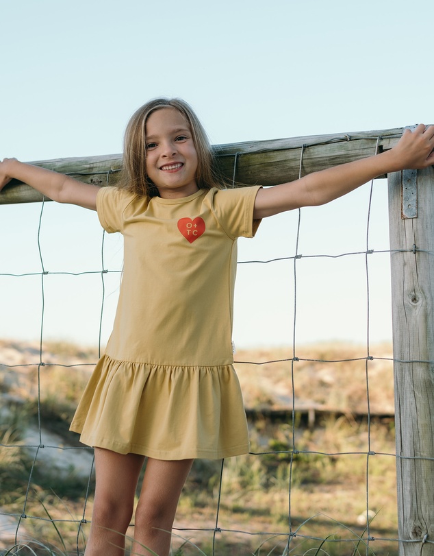 Olive & The Captain - O+TC Everyday Parker Dress- Mustard