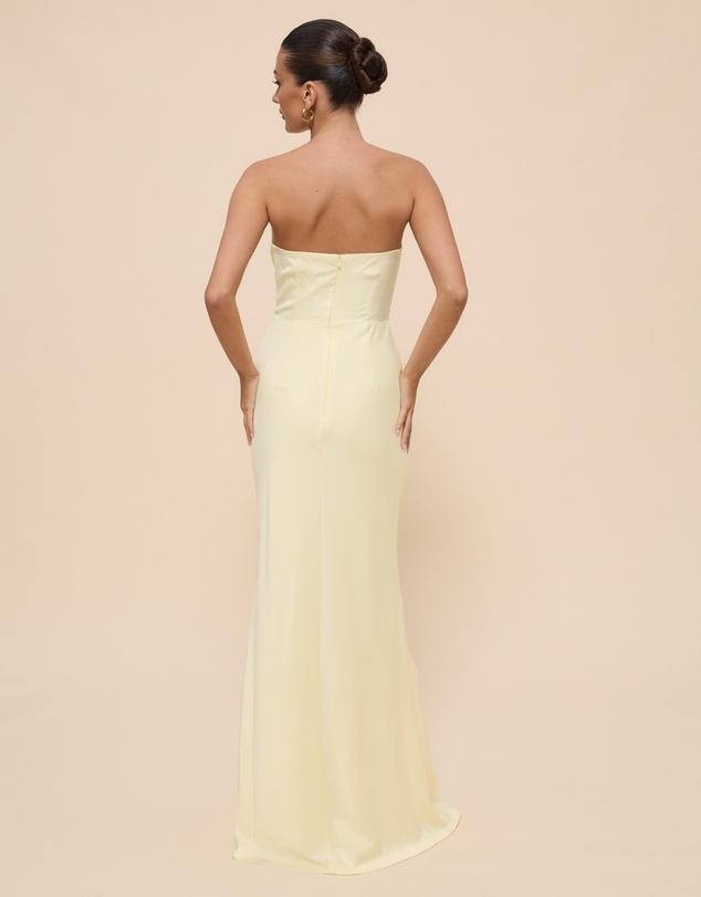 CHANCERY - Jada Strapless Corset Maxi Dress