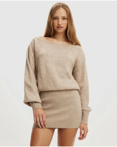 Cotton On - Luxe Cinched Mini Dress