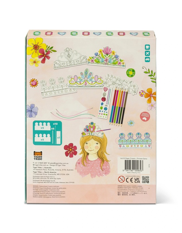 Tiger Tribe - Paper Crowns Princess Gems