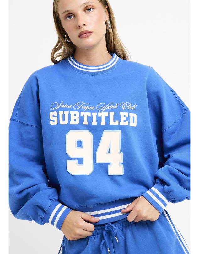 Subtitled - Saint Tropez Crew Neck Jumper