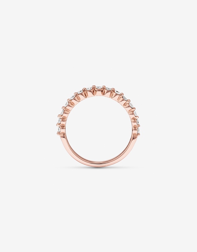 Michael Hill - Wedding Ring with 0.34 Carat TW of Diamonds in 14kt Rose Gold
