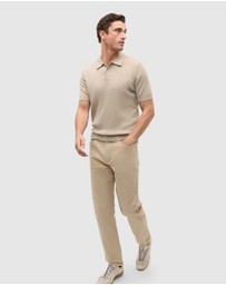 Seed Heritage - Short Sleeve Merino Knit Polo