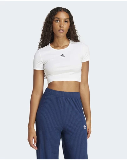 adidas Originals - Essentials Ribbed Tee Womens