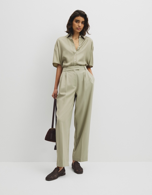 Country Road - Short Sleeve Silk Shirt