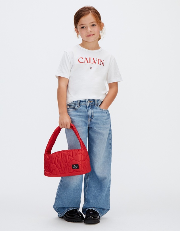 Calvin Klein Jeans - Girls High Rise Wide Leg Jeans