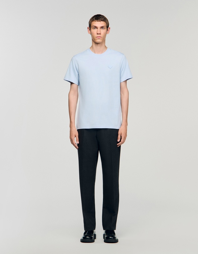 Sandro - Single Coeur Tee Shirt