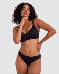 Bras N Things - Body Bliss Full Cup Wirefree - Black