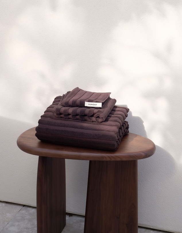 Sunday Supply Co - Chocolate Hand Towel