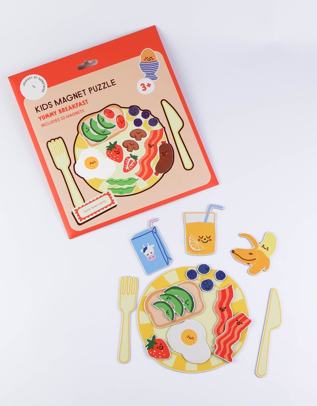 Journey Of Something - Kids Magnet Puzzle - Yummy Breakfast
