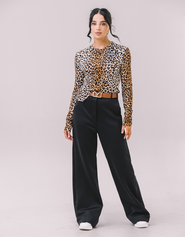 Youmsara - The Freya Wide-Leg Knit Pants