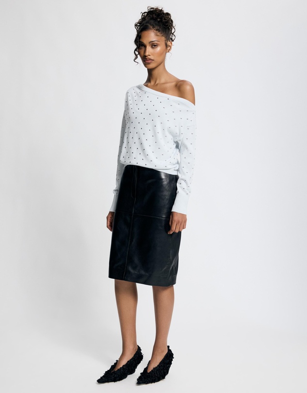 Lover - Ramona Stud Asymmetrical Jumper