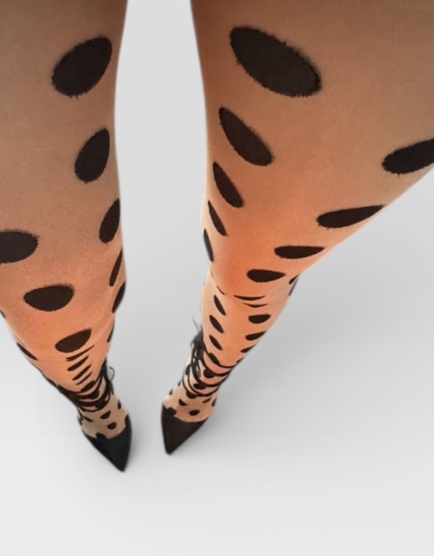 High Heel Jungle - Spotlight Premium Jacquard Tights
