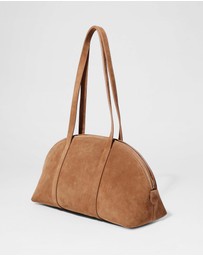 & Other Stories - Suede Bowling Bag