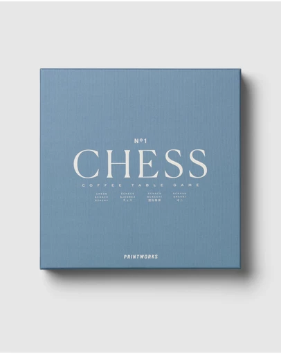 Printworks - Printworks Classic Chess-Dusty Blue