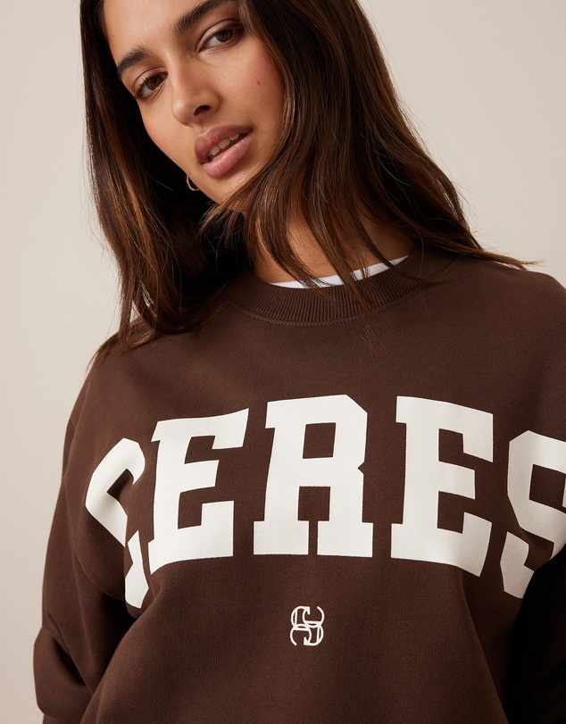 Ceres Life - Isla Oversized Slouchy Crew