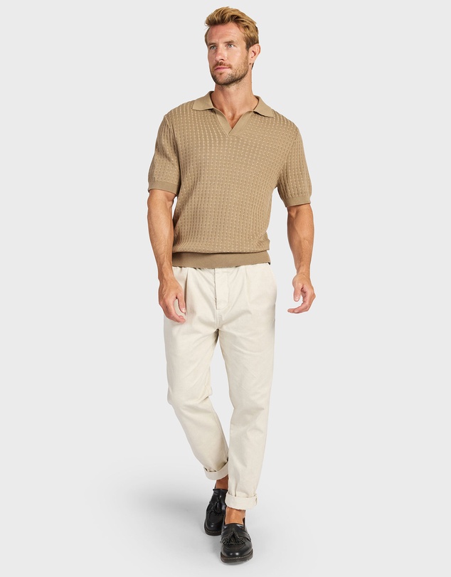 Academy Brand - Sanders Knit Polo