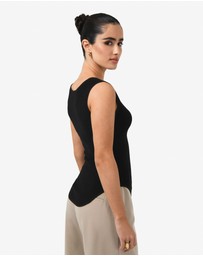 Forcast - Noemi Split Neck Tank