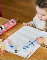 Journey Of Something - Kids Paint by Numbers - Babushkas
