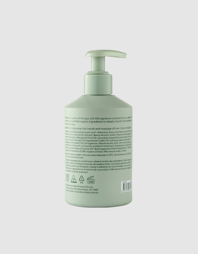 Endota - Organics - Signature Blend Hand & Body Lotion