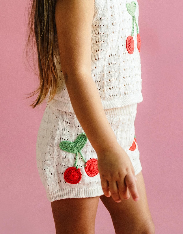 Rock Your Kid - La Mer Crochet Shorts - Kids-Teens