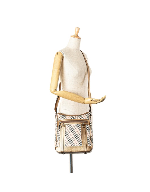 Pre-Loved by Azura Reborn - Pre-Loved Nova Check Canvas Crossbody