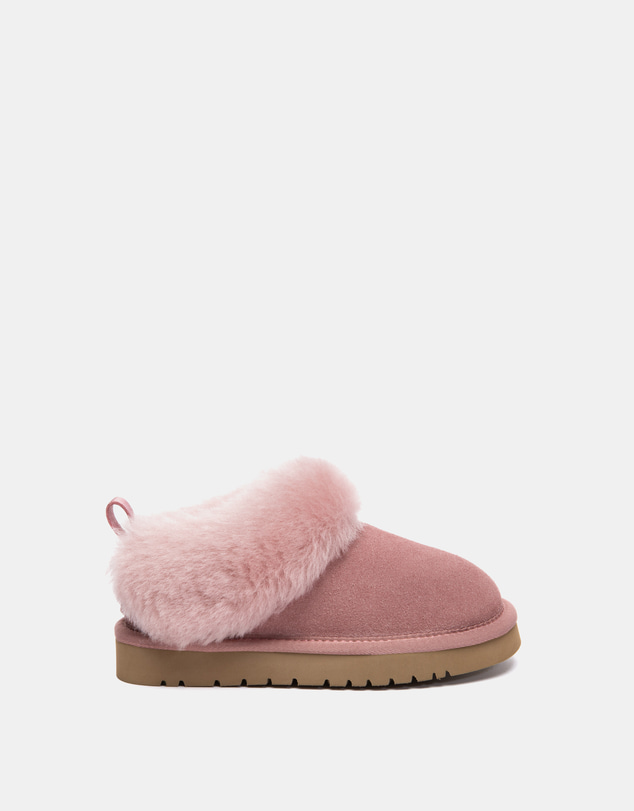 EVERAU - Australian Shepherd Ugg Glacial Kids Cow Suede Upper UGG Boots