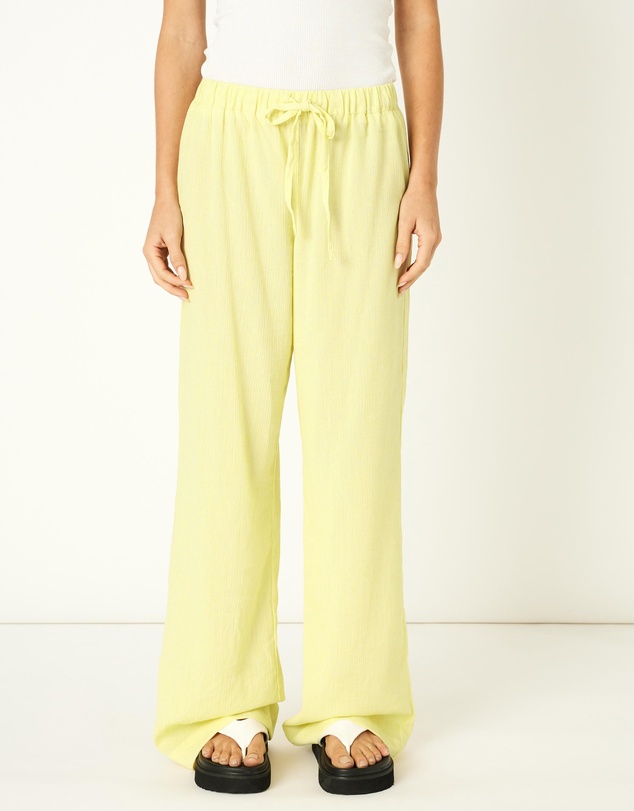 Dazie - Summer Plans Linen Blend Wide Leg Pants