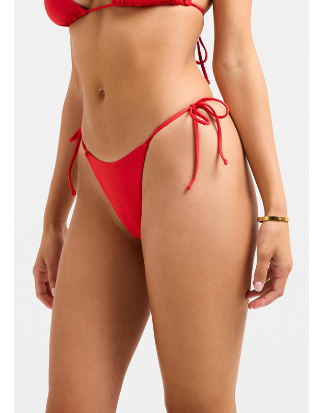 Subtitled - Tie Side Skimpy Bikini Bottom