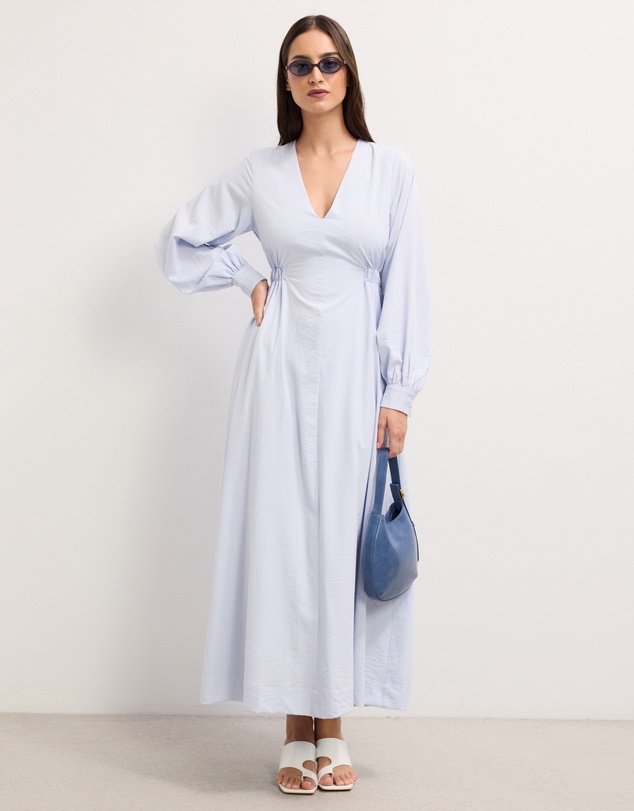 The Fated - Dakota Puff Sleeve Maxi Dress