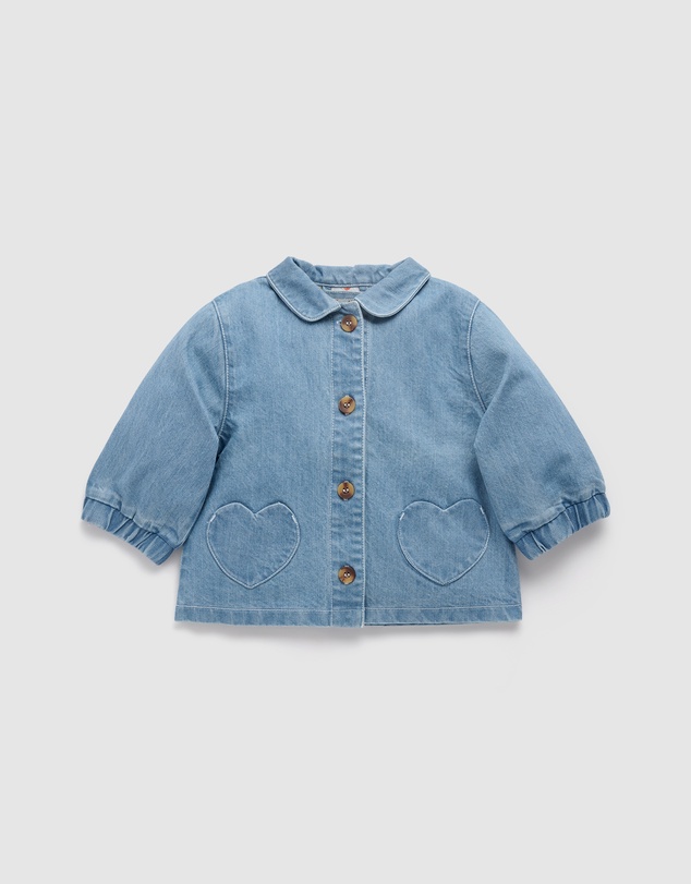 Purebaby - Mini Trench Jacket-Kids-Babies