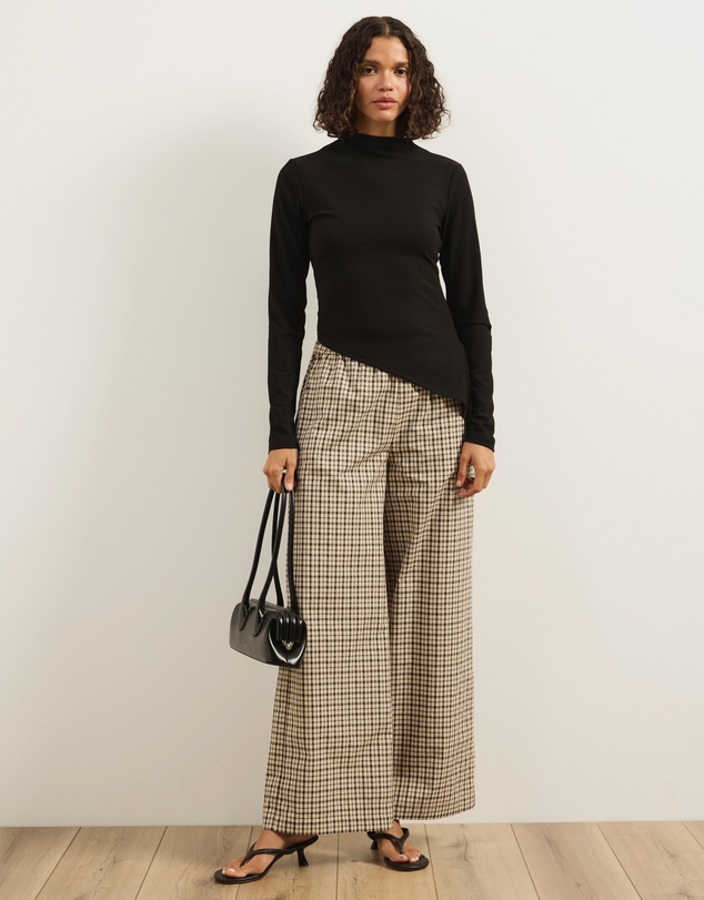 Atmos&Here - Annika Elasticated Check Pants