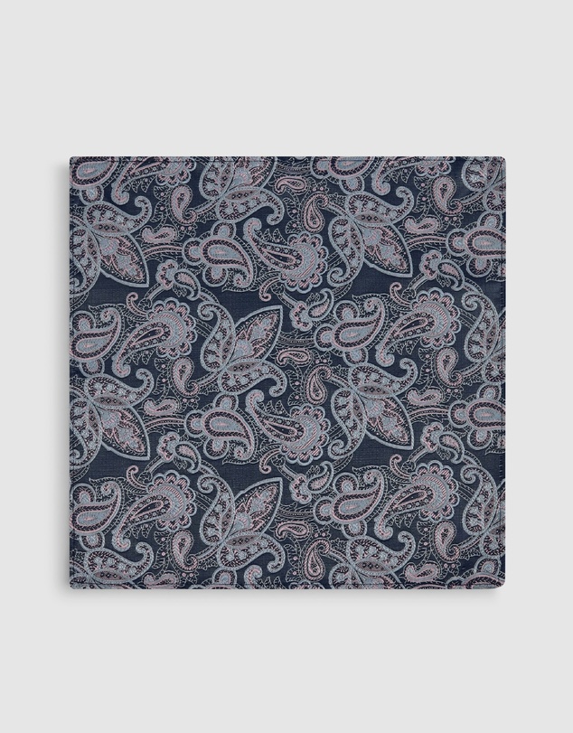 Tarocash - Oberon Paisley Pocket Square