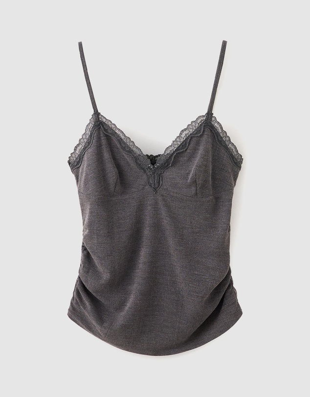 M.N.G - V-Neck Lace Top