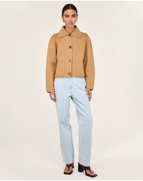 Staple the Label - Aura Knit Barn Jacket