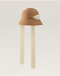Helen Kaminski - Pippette Raffia Braid Cloche