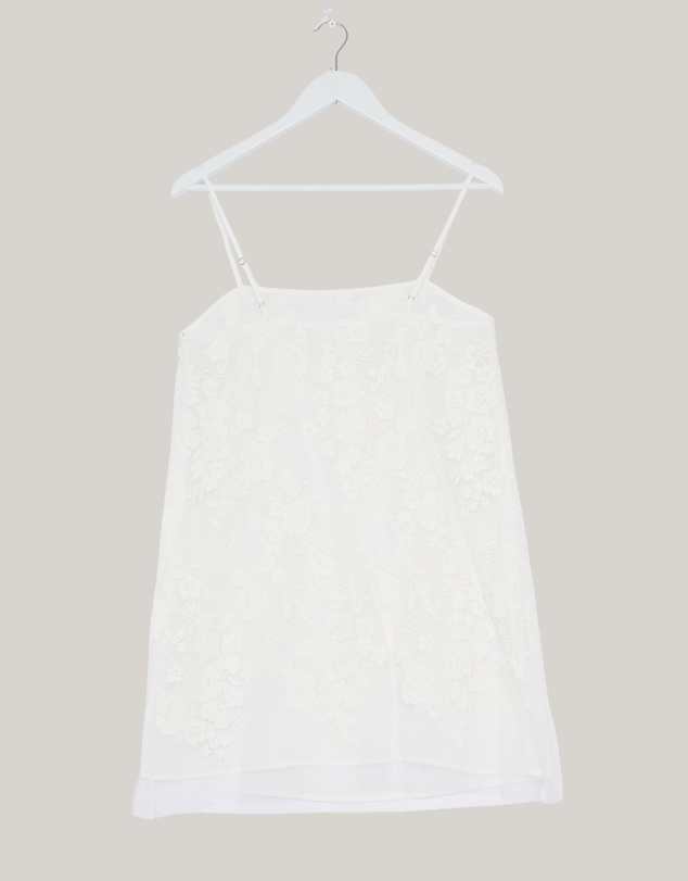 Revibe - Repaired CHANCERY Sierra Sheer Lace Mini Dress - AU 12