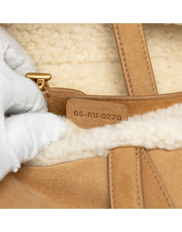 Pre-Loved by Azura Reborn - Pre-Loved Shearling Suede Saddle Bag
