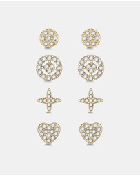 Mestige - Interstellar Earrings Set - 18K Gold Plated