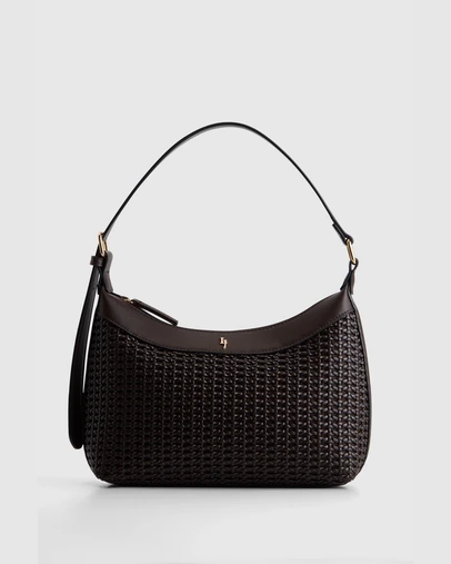 Laura Jones - Solene Weave Shoulder Bag