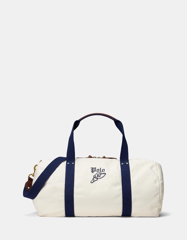 Polo Ralph Lauren - Embroidered Canvas Duffel Bag