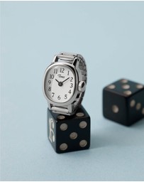 TIMEX - Cavatina® Mini 16mm Stainless Steel Expansion Band Ring Watch