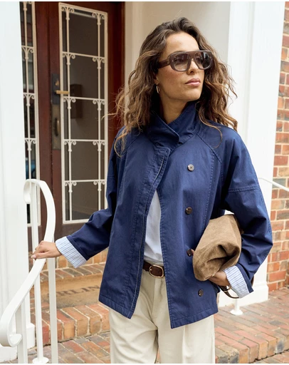 Ceres Life - Dakota Funnel Neck Jacket